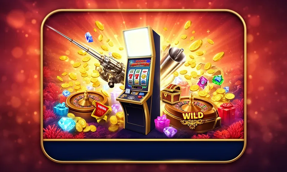 Mobile casino lobby